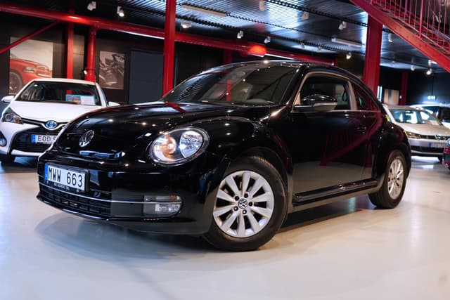 Volkswagen The Beetle 1.2 P-Senor Svensksåld 6 mån garanti