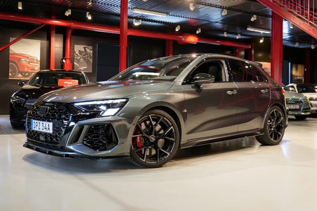 Audi RS3 Sportback 400hk Spoiler Panorama B&#038;O RS-avgassystem