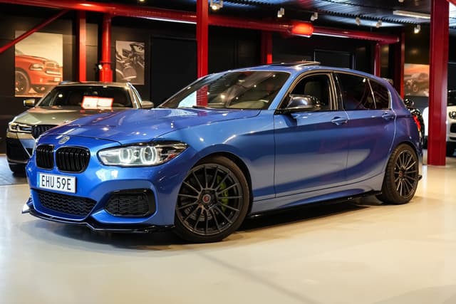 BMW M140i xDrive 340hk Svensksåld Taklucka Maxton Miltek