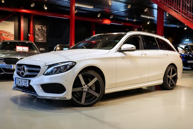 Mercedes-Benz C 250d 4MATIC AMG Panorama Dragkrok Burmester