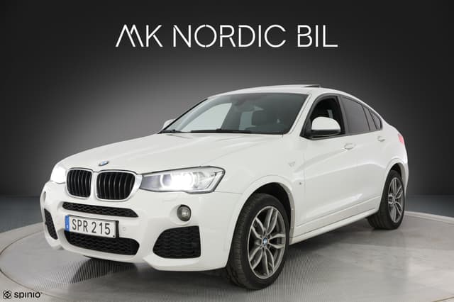 BMW X4 xDrive 20d 190 hk M Sport Taklucka läder P-Sensor