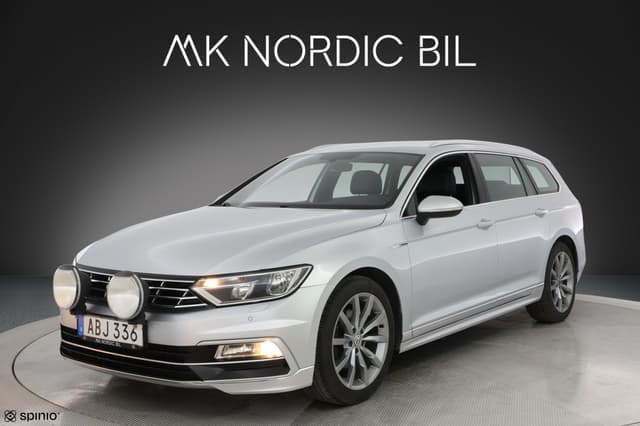 Volkswagen Passat Sportscombi 2.0 4M R-Line skinn GT D-värm