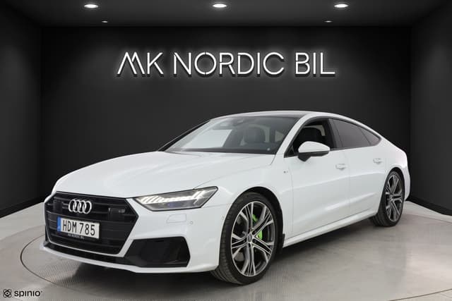 Audi A7 55 Quattro S Line Pano HUD B&#038;O Luftfjädring Softclose